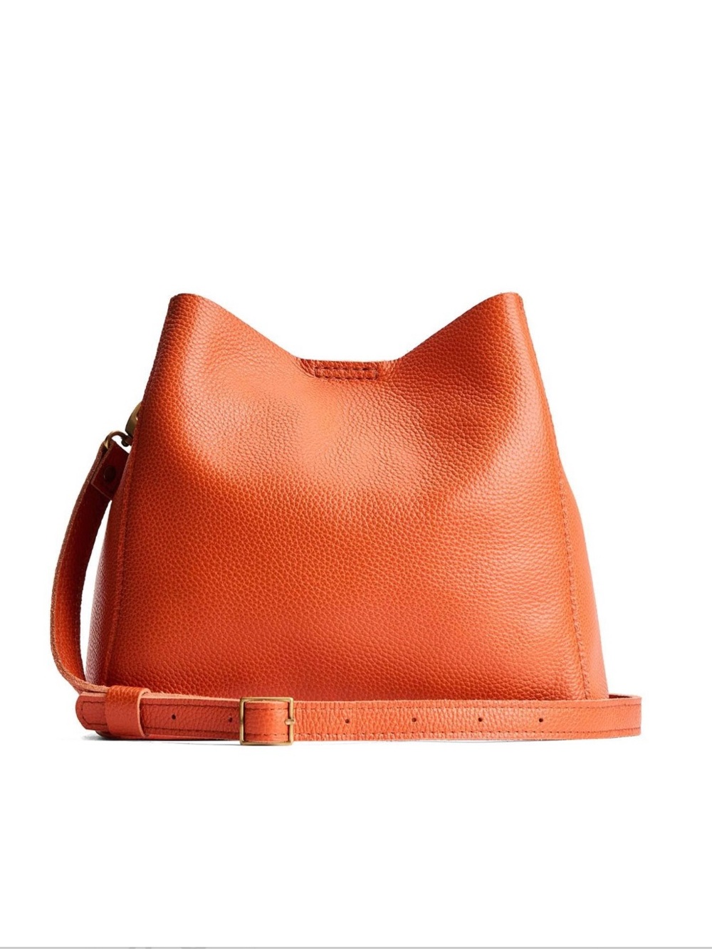 PORTLAND LEATHER Butterfly Bucket Bag Koi